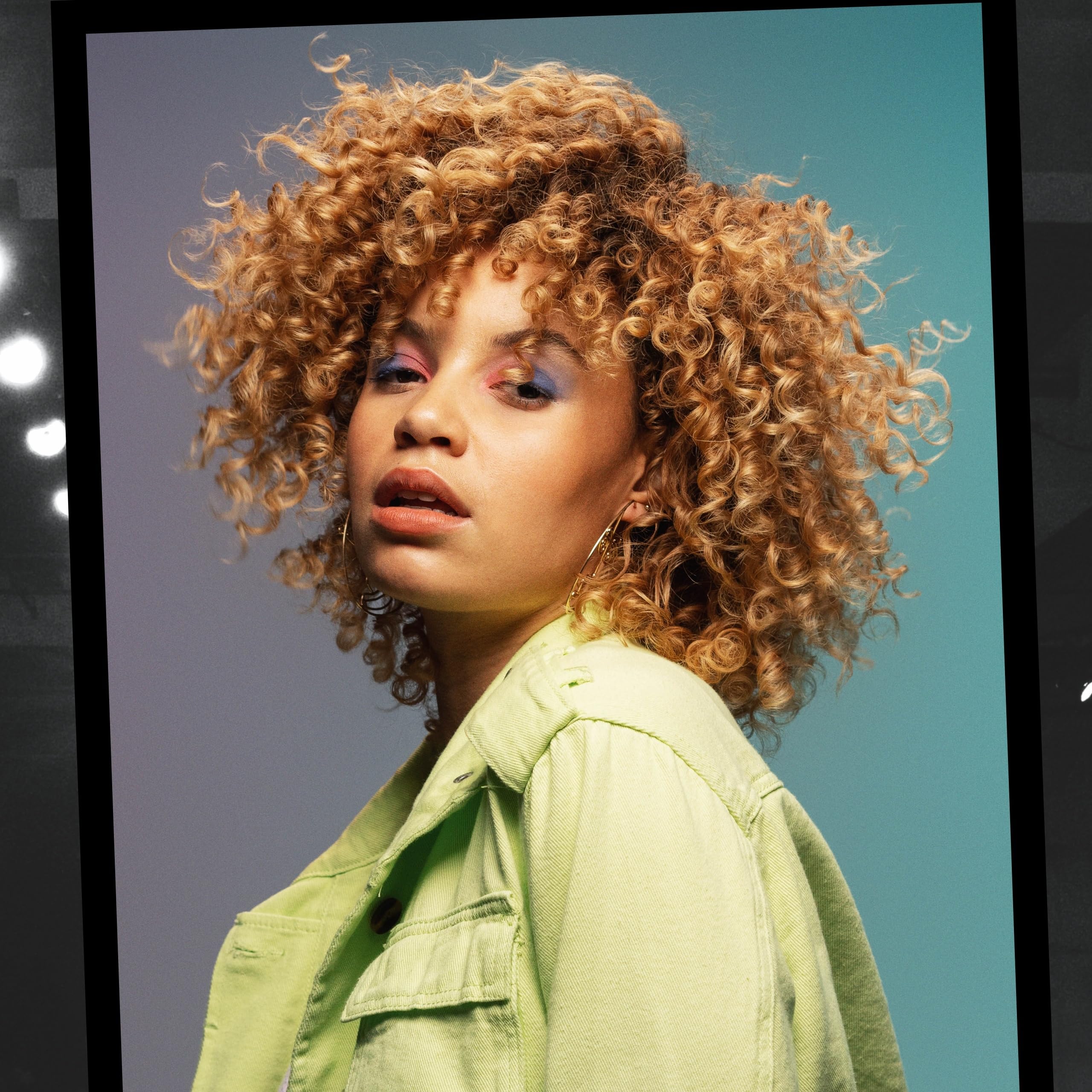 TIGI diffuser styling in use for enhanced curl volume and shape