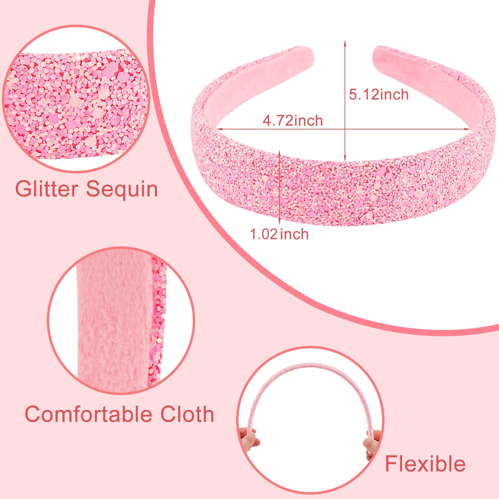 Tihebax closeup shows glitter texture with vibrant color-shift benefit