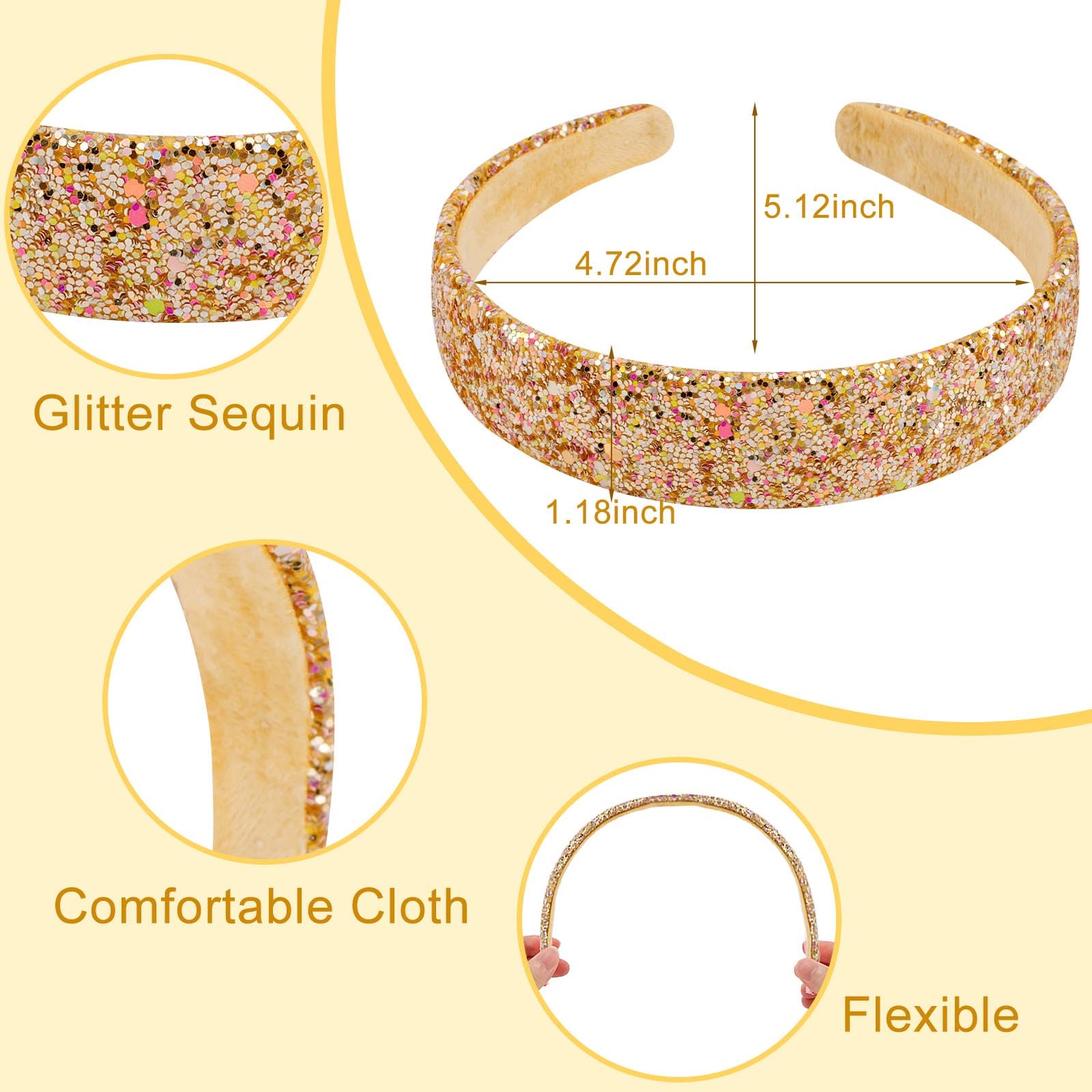 Tihebax glitter fabric close-up showing shimmer texture, highlights light-reflecting finish