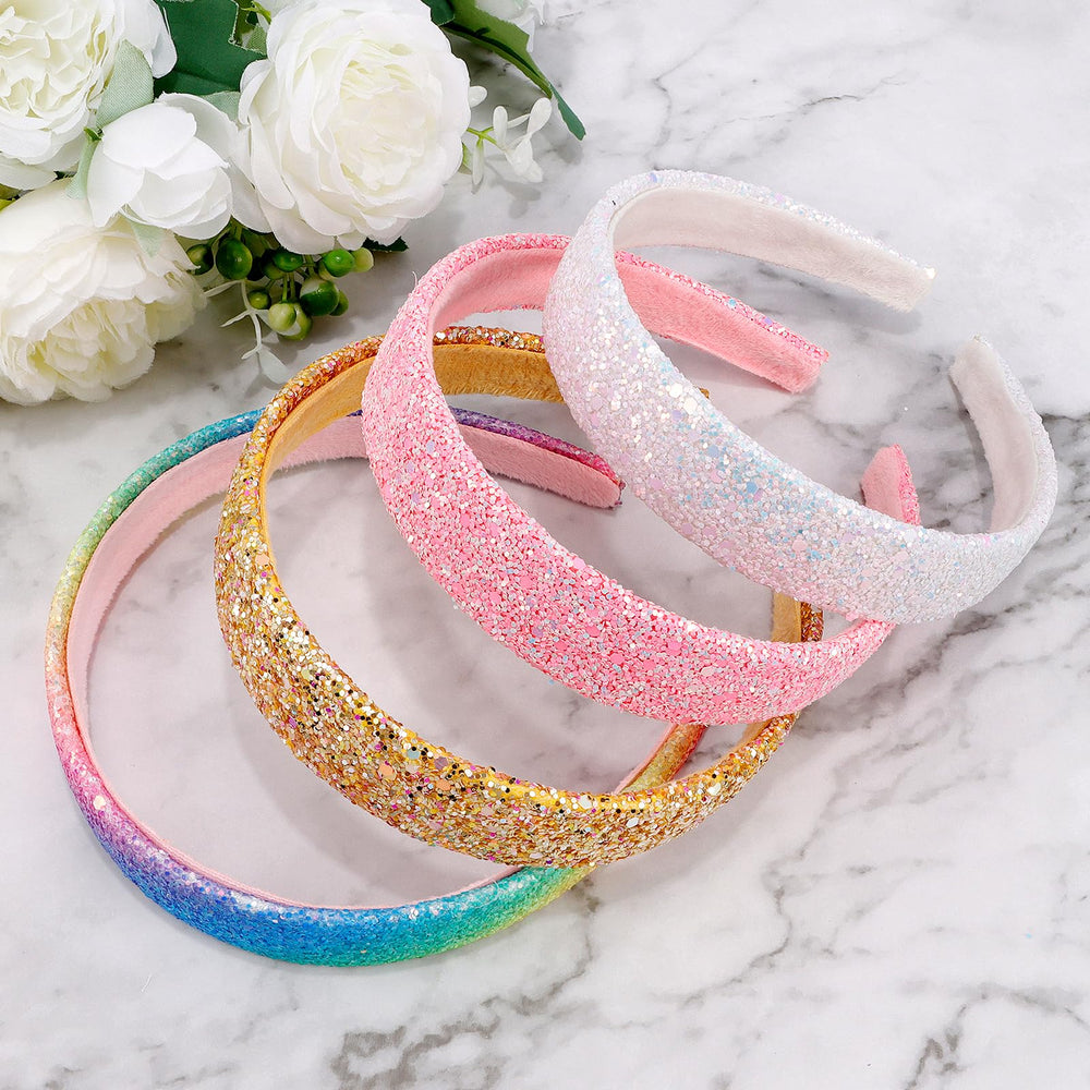 Tihebax headband in use on child keeps hair tidy and playful
