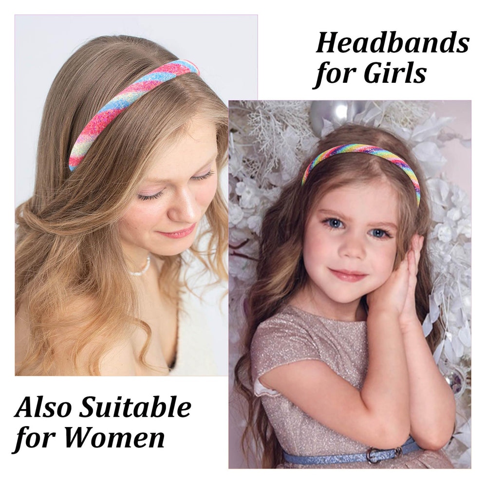 Tihebax headband styled with party outfit adds instant sparkle