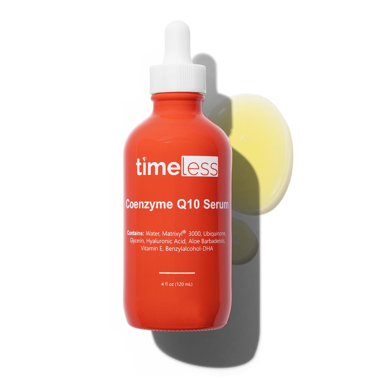 Timeless Skin Care bottle front view showing clean label and size benefit