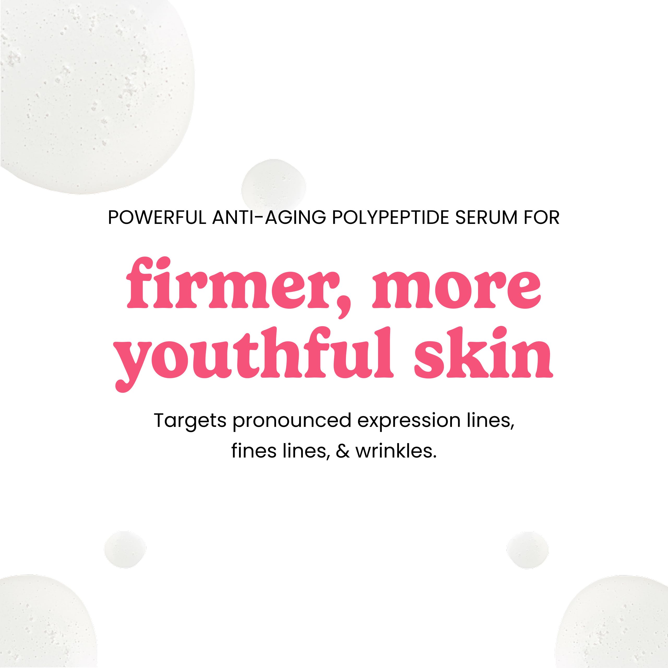 Timeless Skin Care ingredients label highlighting Matrixyl Synthe’6 and hyaluronic acid benefit
