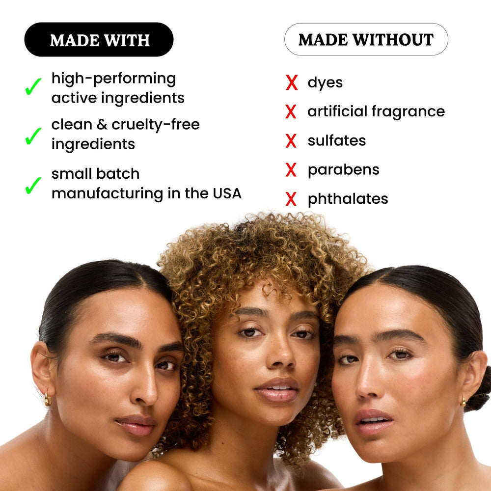 Timeless Skin Care label and ingredients emphasizing clean formulation