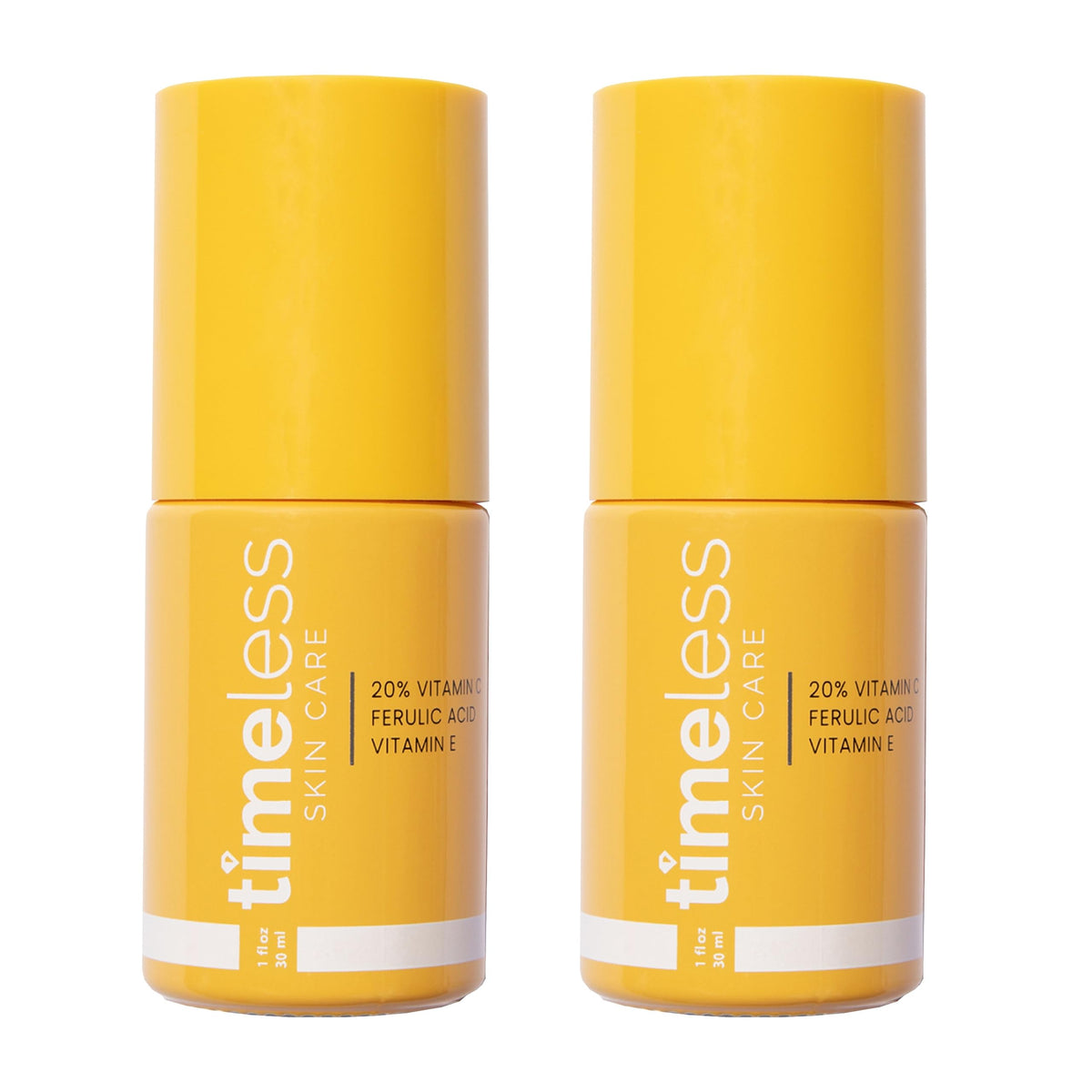 Timeless Skin Care front packaging showing clean bottle and brand clarity