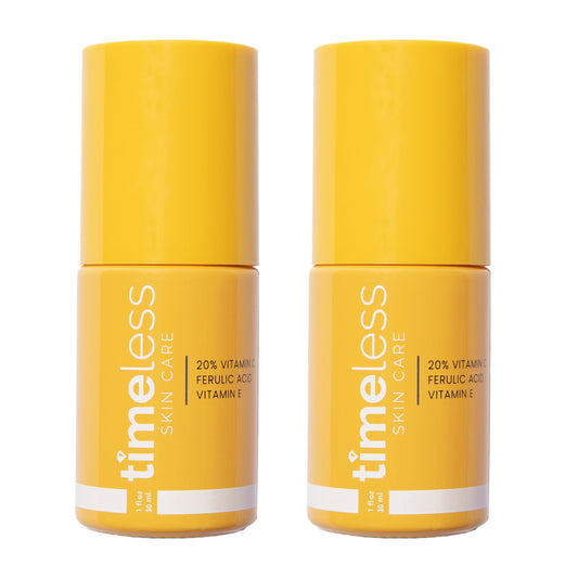 Timeless Skin Care front packaging showing clean bottle and brand clarity