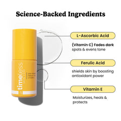 Timeless Skin Care pump dispenser detail for easy controlled application