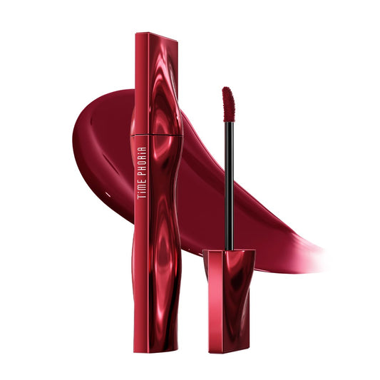 TIMEPHORIA Aion front packaging showing shade 011 Calina and benefits