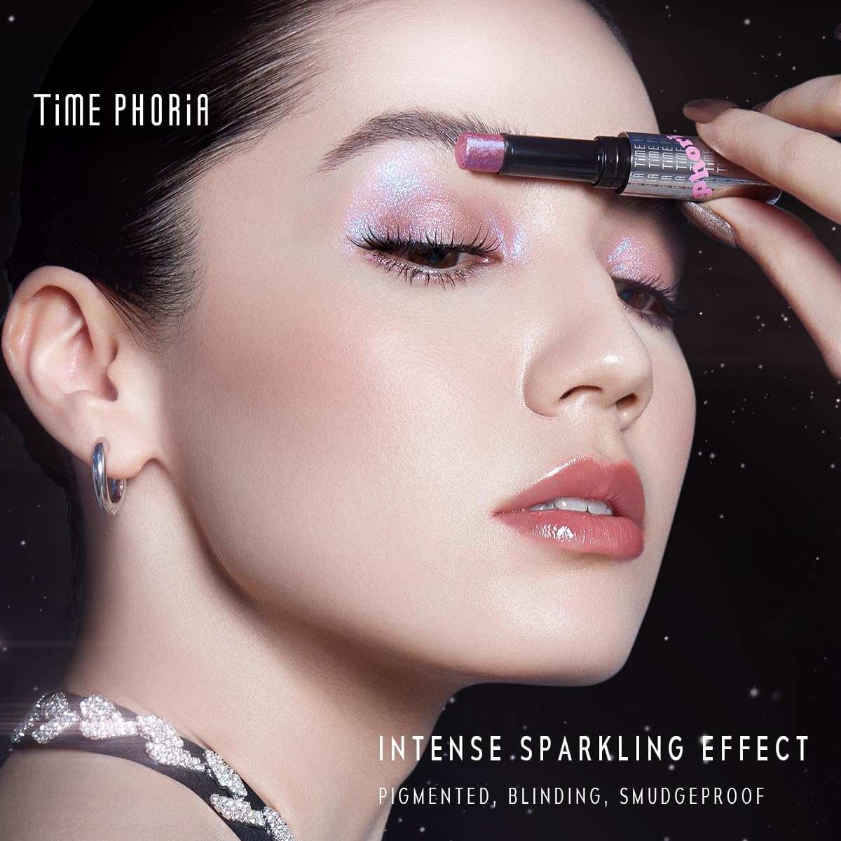 TIMEPHORIA Chromite used as inner-corner highlight showing brightening benefit
