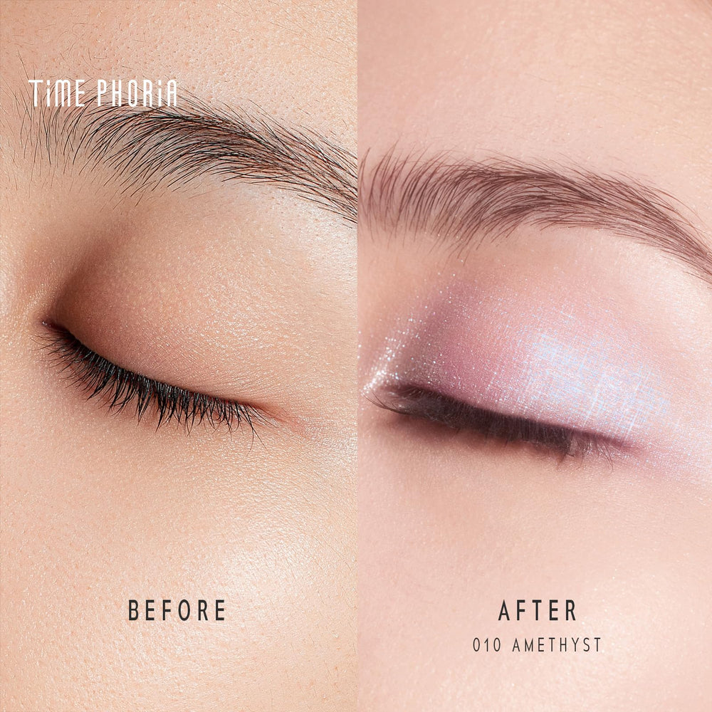 TIMEPHORIA close-up jelly texture showing smooth shimmer for even glide