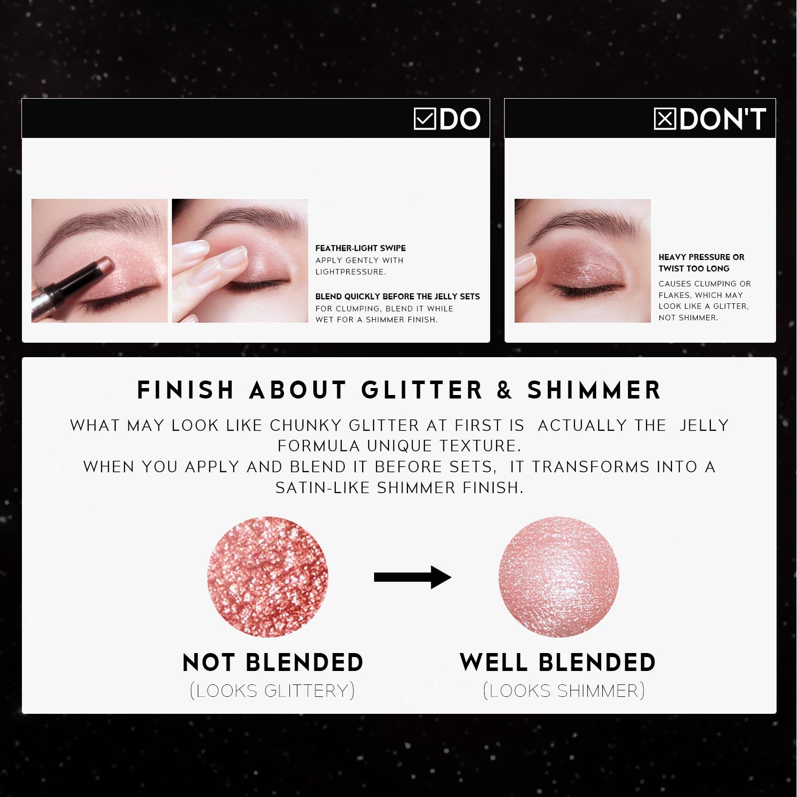 TIMEPHORIA packaging label close-up showing shade name and ingredient cues for clarity