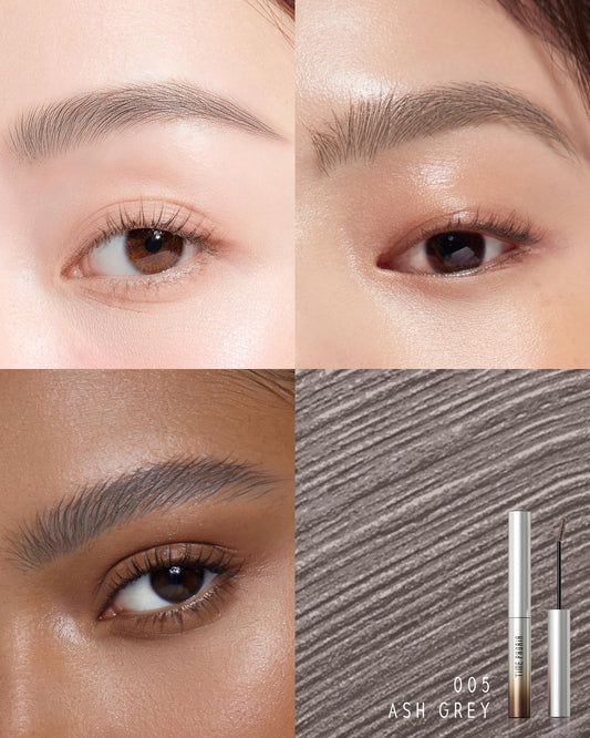 TIMEPHORIA Revela angled brush close-up for precise hair-by-hair application