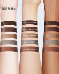 TIMEPHORIA Revela tucked inside a makeup bag for convenient daily use