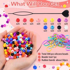 TINKRSTUFF beader tool with rubber bands ready to use