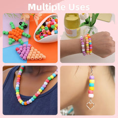 TINKRSTUFF handmade bracelet using beads showing craft potential benefit creative play