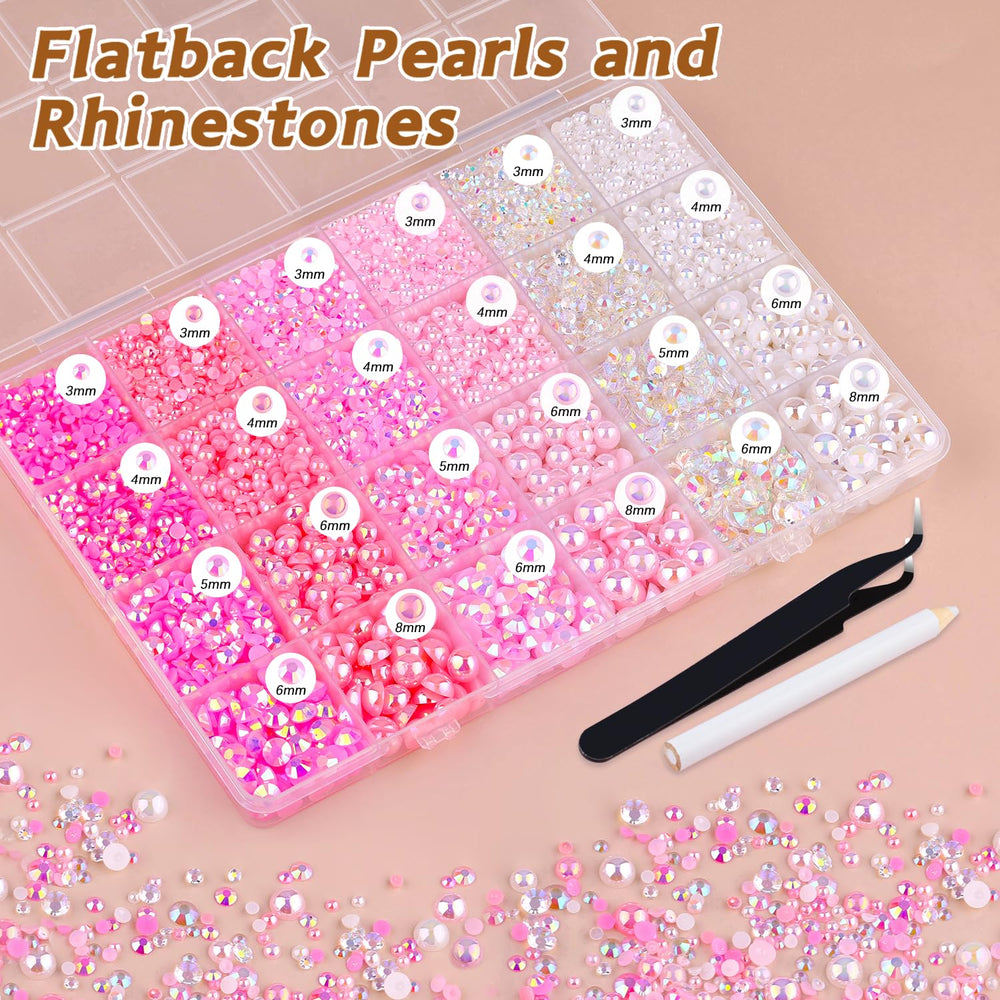 TINKRSTUFF resin rhinestones close-up showing AB sparkle for eye-catching shine