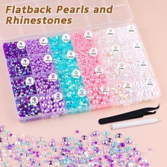 TINKRSTUFF close-up of AB rhinestones displaying iridescent sparkle for dramatic accents