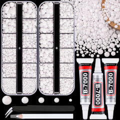 TINKRSTUFF front packaging showing organized flatback rhinestones and tools for easy crafting