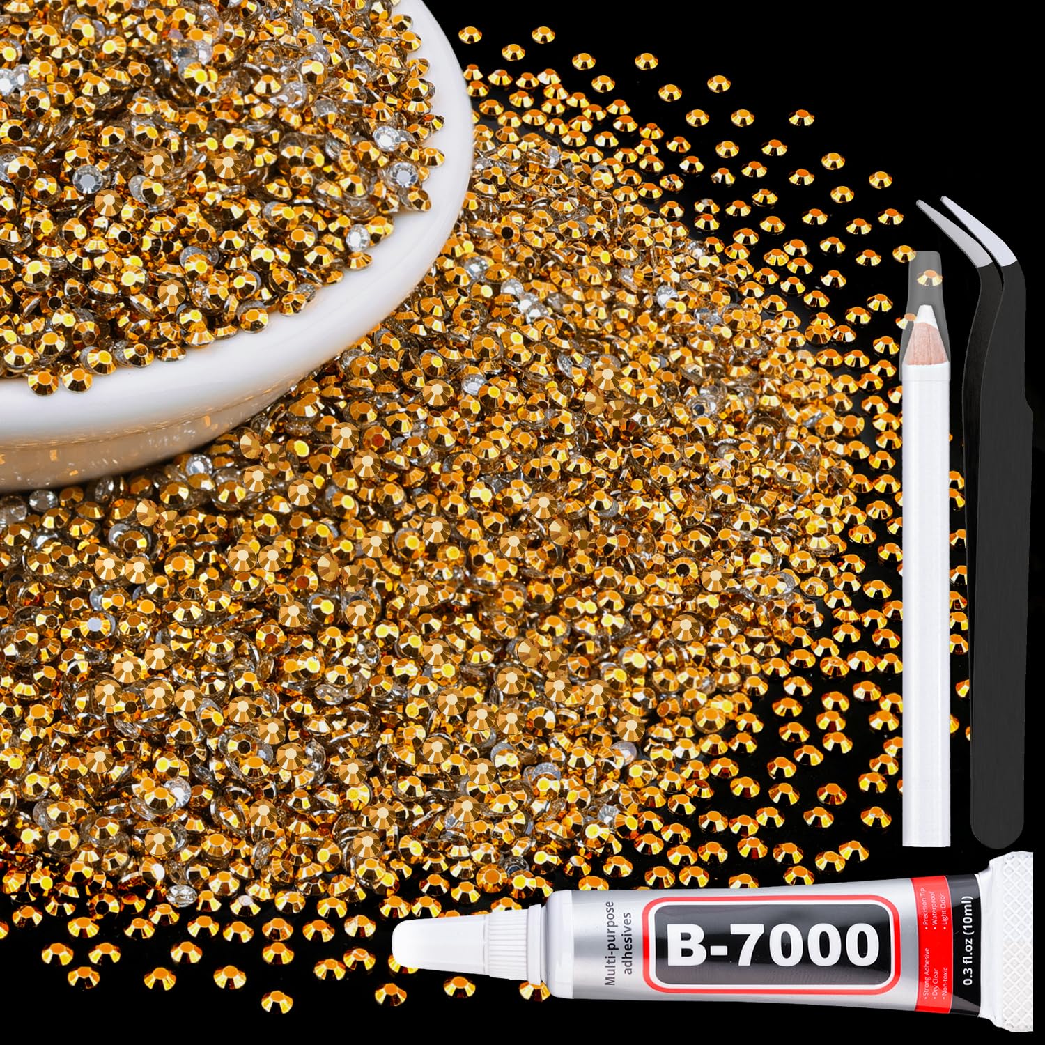 TINKRSTUFF front packaging showing 6000pcs and glue for wide project savings