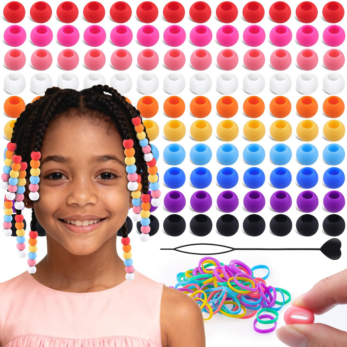 TINKRSTUFF front packaging showing full 120-piece bead kit and benefits