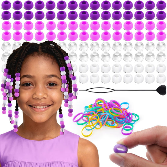 TINKRSTUFF front packaging showing purple bead kit and included tools benefits fast styling