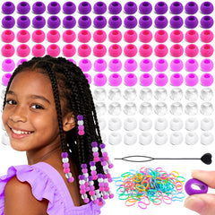 TINKRSTUFF front packaging showing purple bead kit and contents