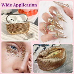 TINKRSTUFF rhinestones bedazzling a tumbler demonstrating decorative impact