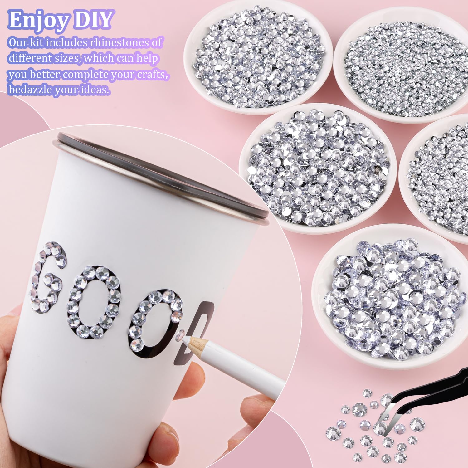 TINKRSTUFF B-7000 glue with precision needle tip for neat gem application