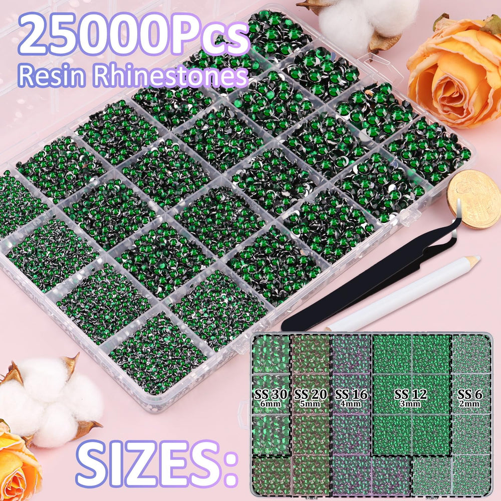 TINKRSTUFF closeup of sorted grids displaying mixed 2–6mm sizes for quick access