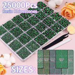 TINKRSTUFF closeup of sorted grids displaying mixed 2–6mm sizes for quick access