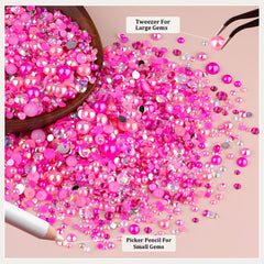 TINKRSTUFF applied to nails demonstrating precise detail and long-lasting sparkle