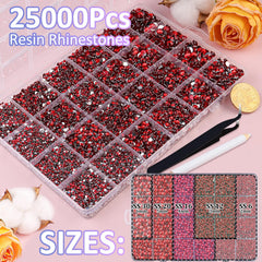 TINKRSTUFF grid organization with mixed 2–6mm sizes for quick selection and large projects
