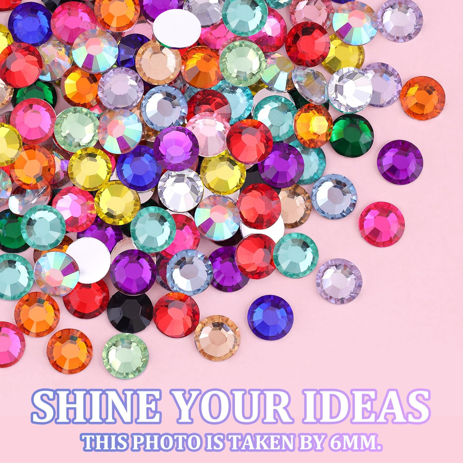 TINKRSTUFF rhinestones applied to fabric in lifestyle shot showing styling versatility