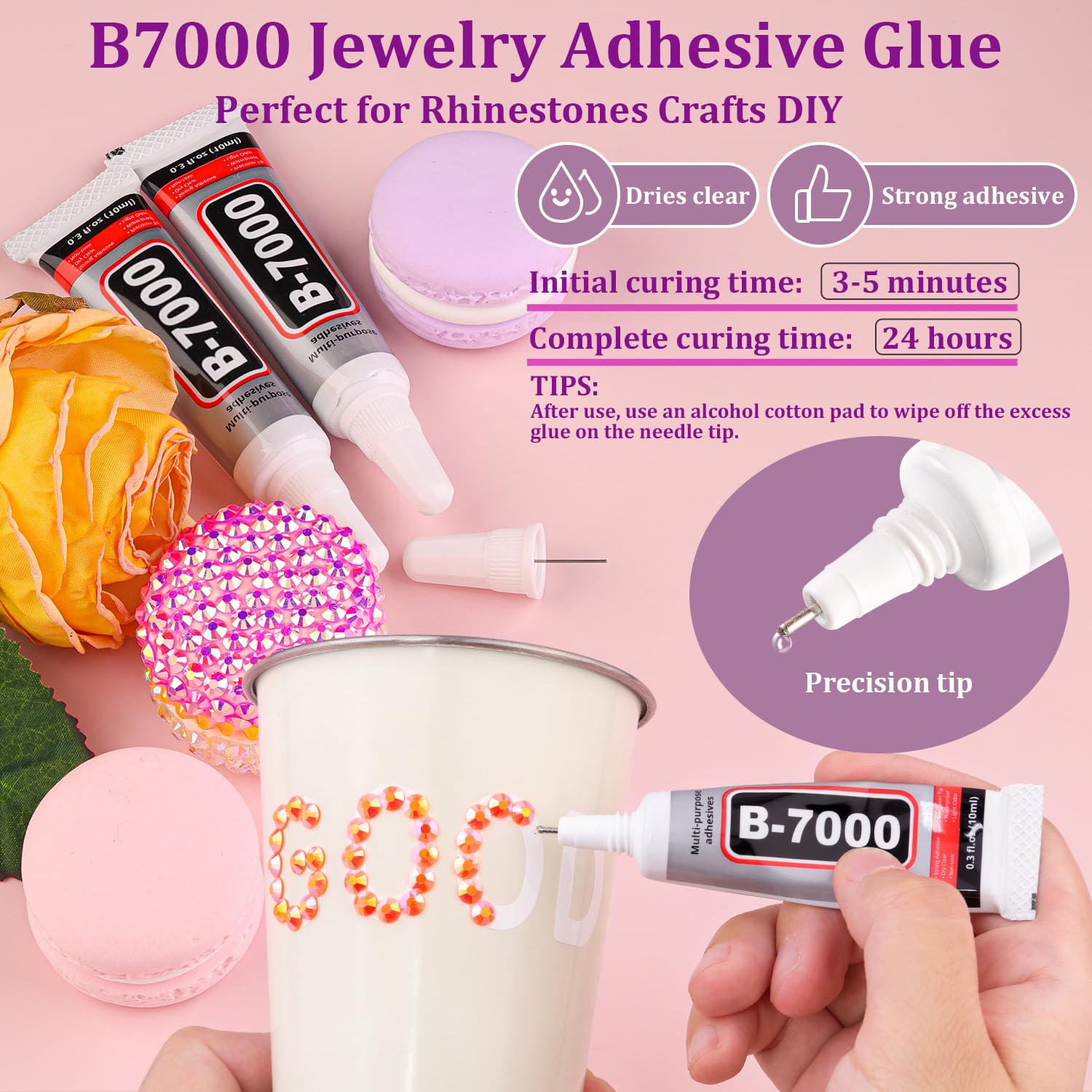 TINKRSTUFF detailed AB coating texture highlighting iridescent sparkle benefit