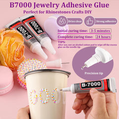 TINKRSTUFF tweezers and pickup pen tools for quick, precise gem placement benefit