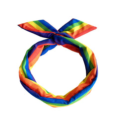 Tinsow headband draped across a hand showing length and one-size-fits-most scale