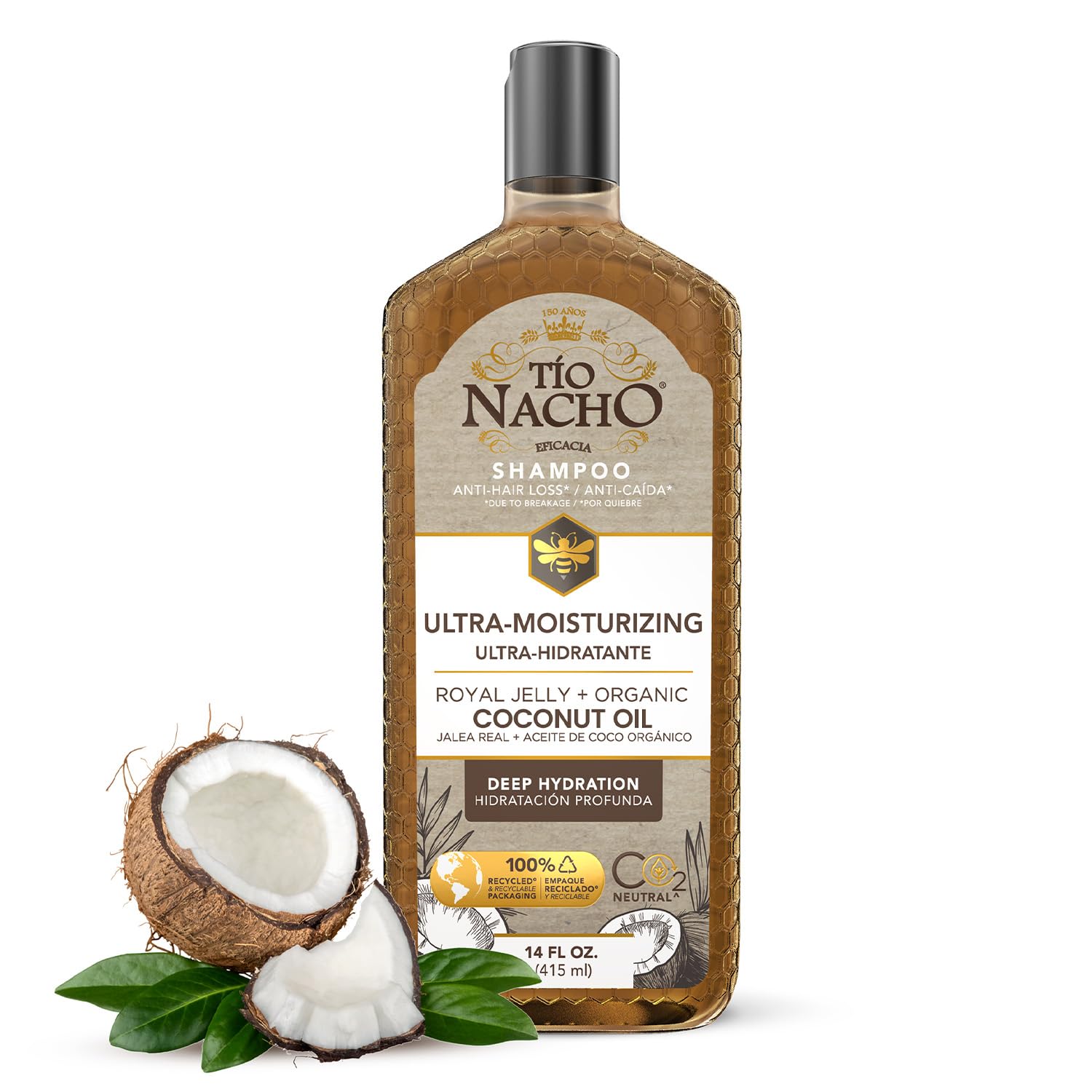 Tio Nacho front bottle showing Ultra Hydration benefits
