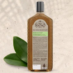 Tio Nacho displayed on bathroom shelf lifestyle shot suggesting daily use