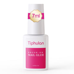 TIPHULAN bottle front view showing compact travel-friendly adhesive and strong hold
