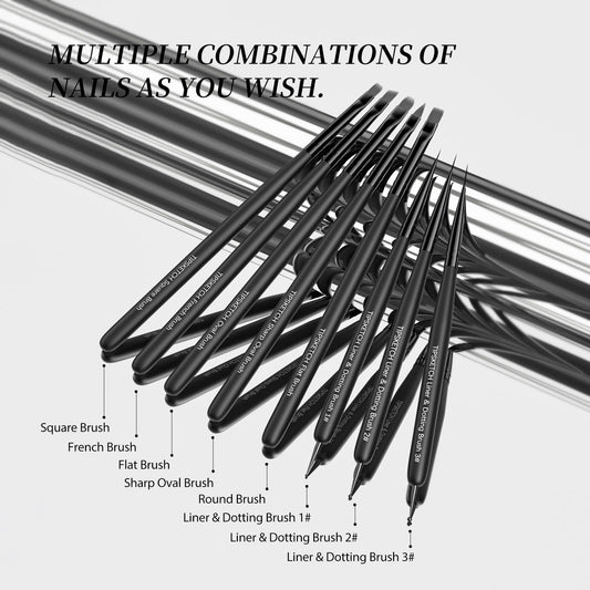 Tipsketch bristles close-up highlighting soft nylon precision
