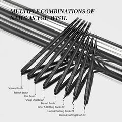 Tipsketch bristles close-up highlighting soft nylon precision