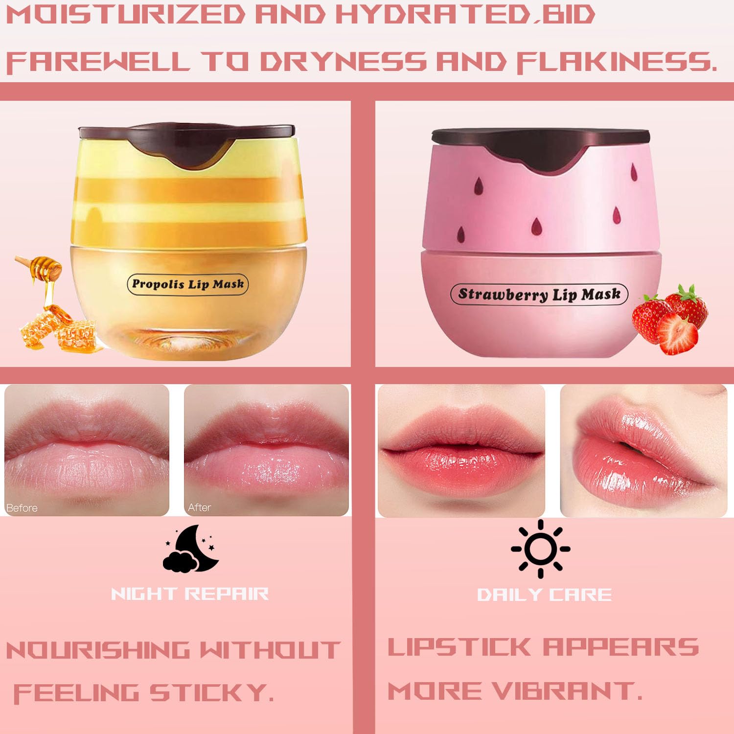 TIRDET honey balm texture close-up showing smooth consistency and quick absorption