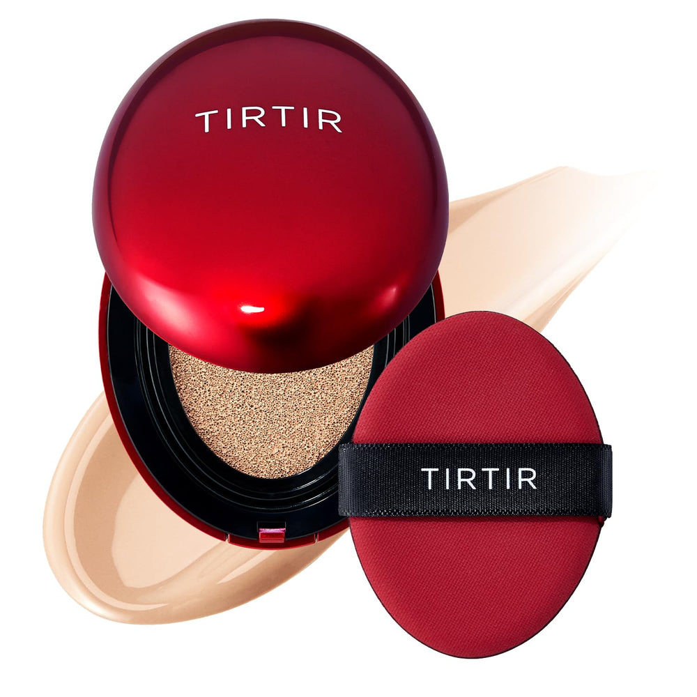 TIRTIR compact front view showing sleek mini packaging and portability