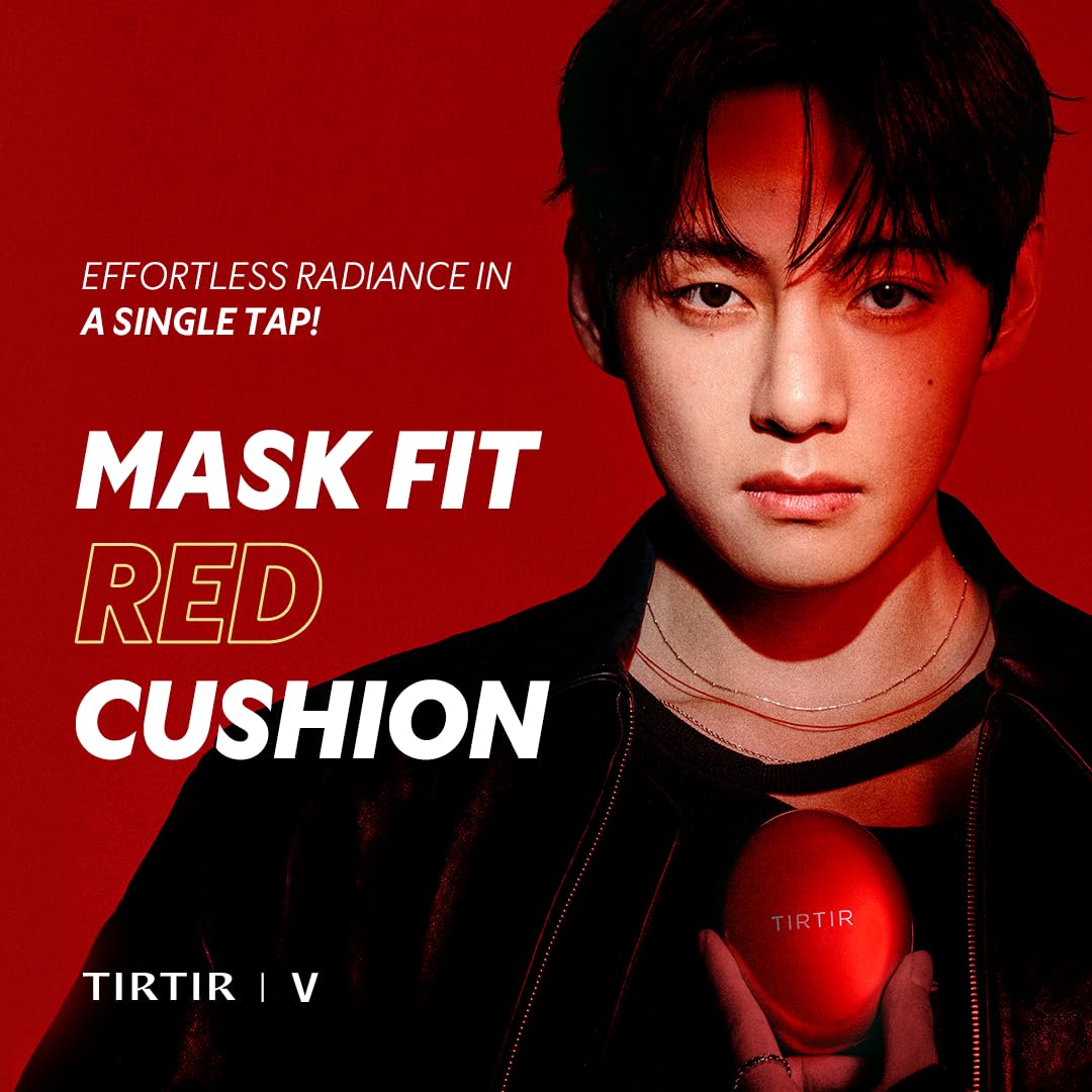 TIRTIR close-up of cushion cream texture showing smooth, blendable formula