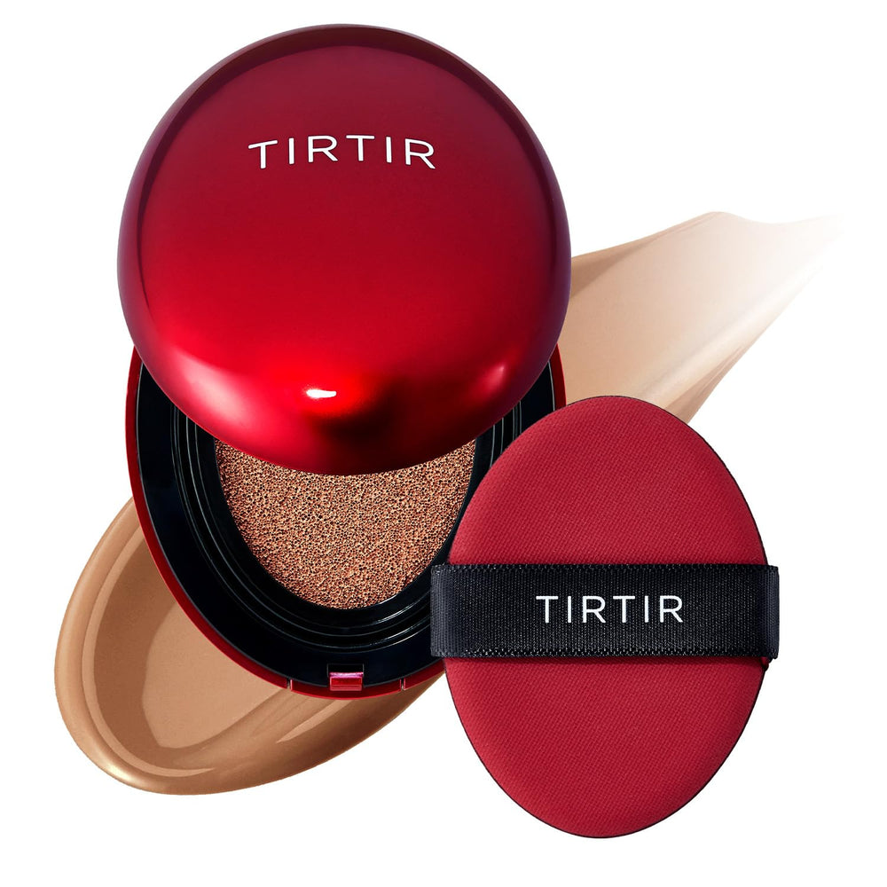 TIRTIR mini cushion front packaging showing compact travel convenience