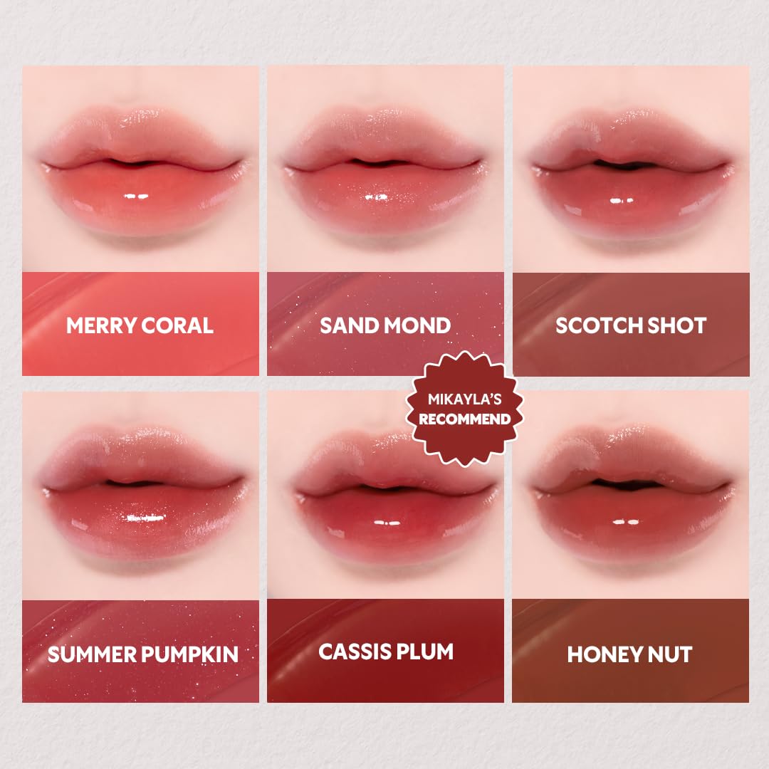 TIRTIR cheek application showing blush effect and dewy glow