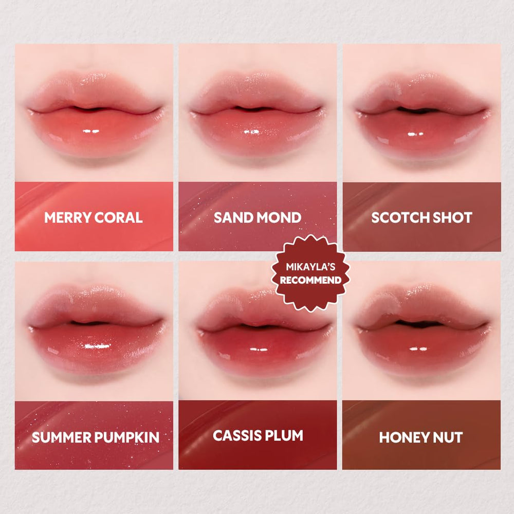 TIRTIR cheek application showing blush effect and dewy glow