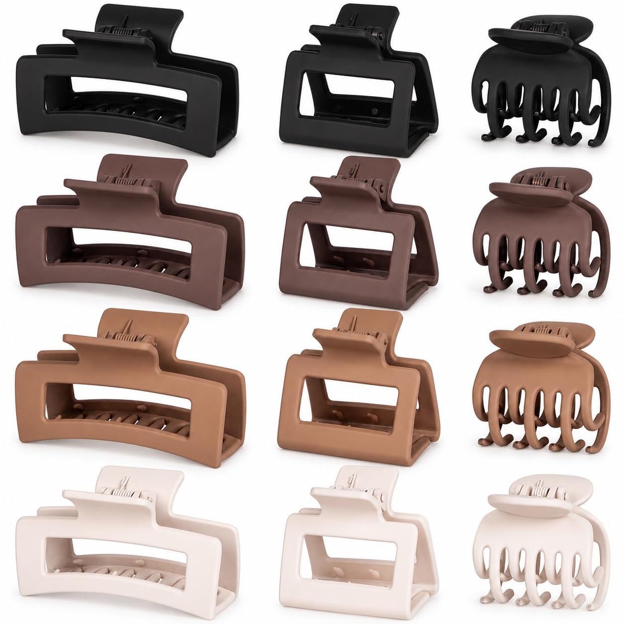 Tisenla front packaging showing full 12-clip set and neutral colors