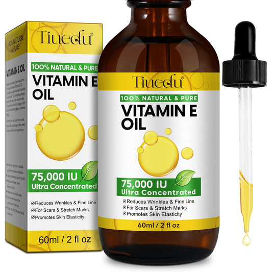 Tiuedu front bottle label showing product name and benefits for easy identification
