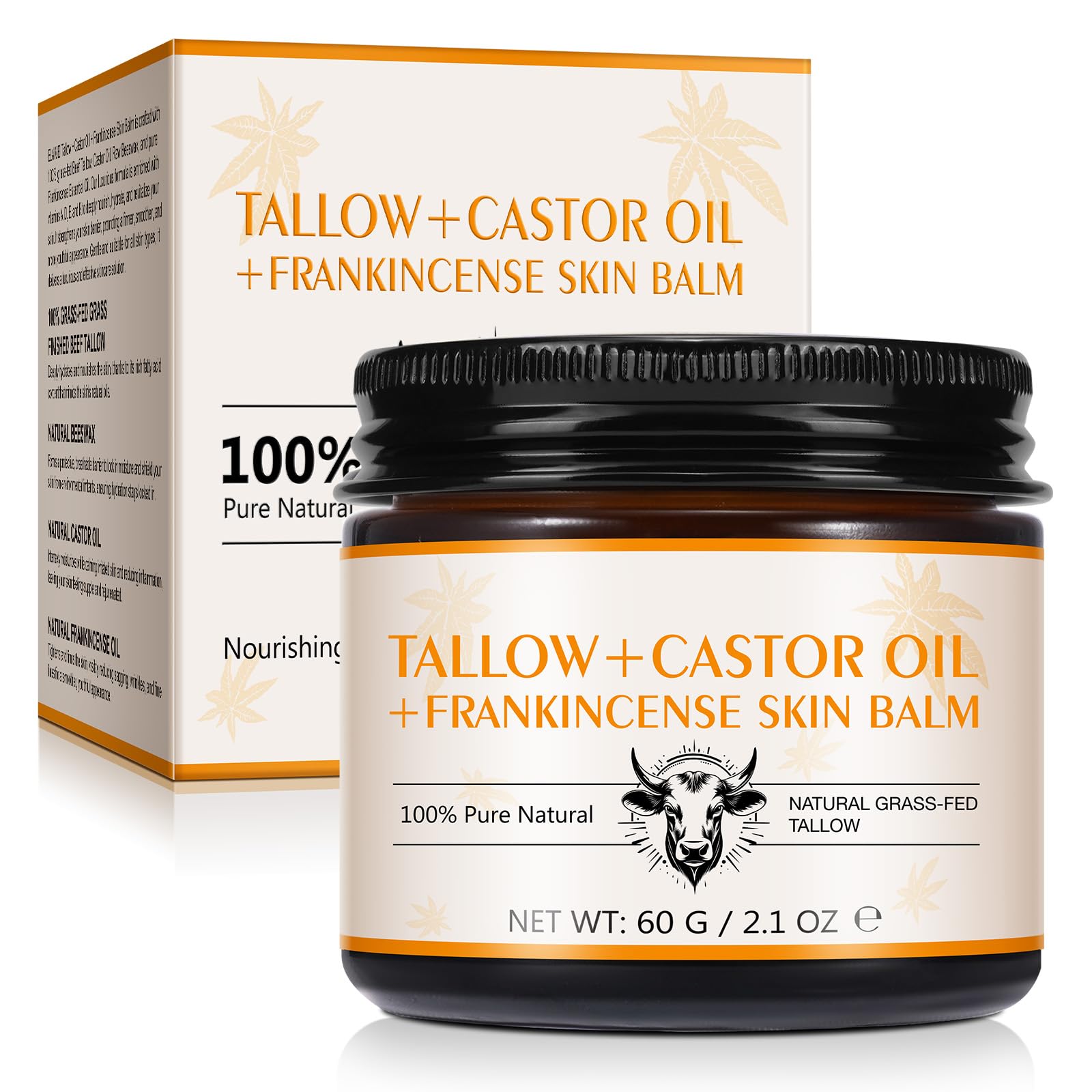 Tiuedu jar front view showing clean packaging and product benefit